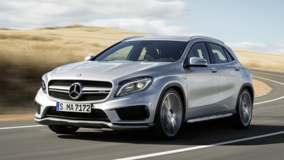 Η GLA45 AMG χρειάζεται μόλις 4,4 δλ. για τα 0-100 χλμ./ώρα.